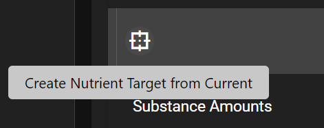 Create NT from Current Mixture Button